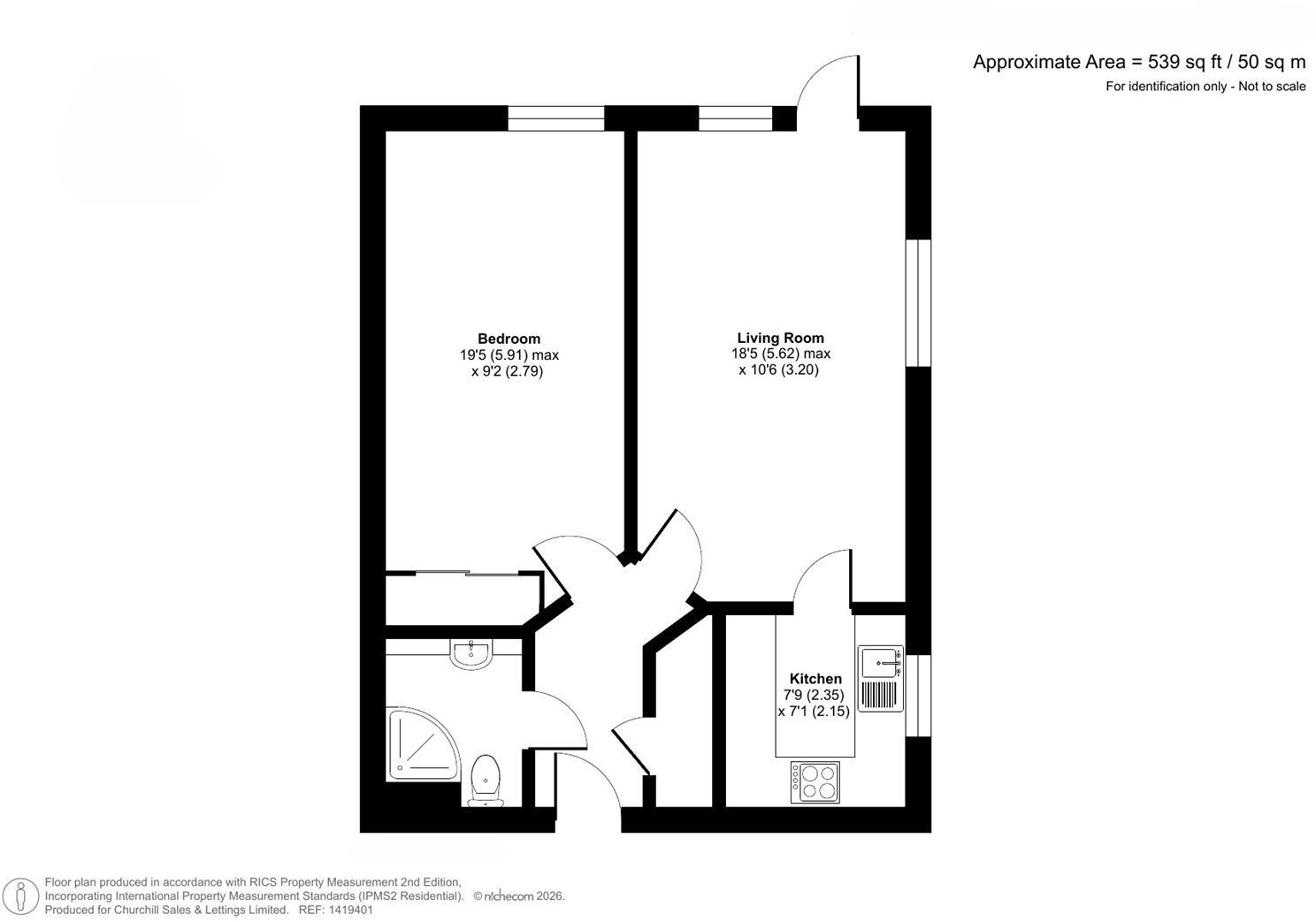 Elgar Lodge, Malvern floorplan