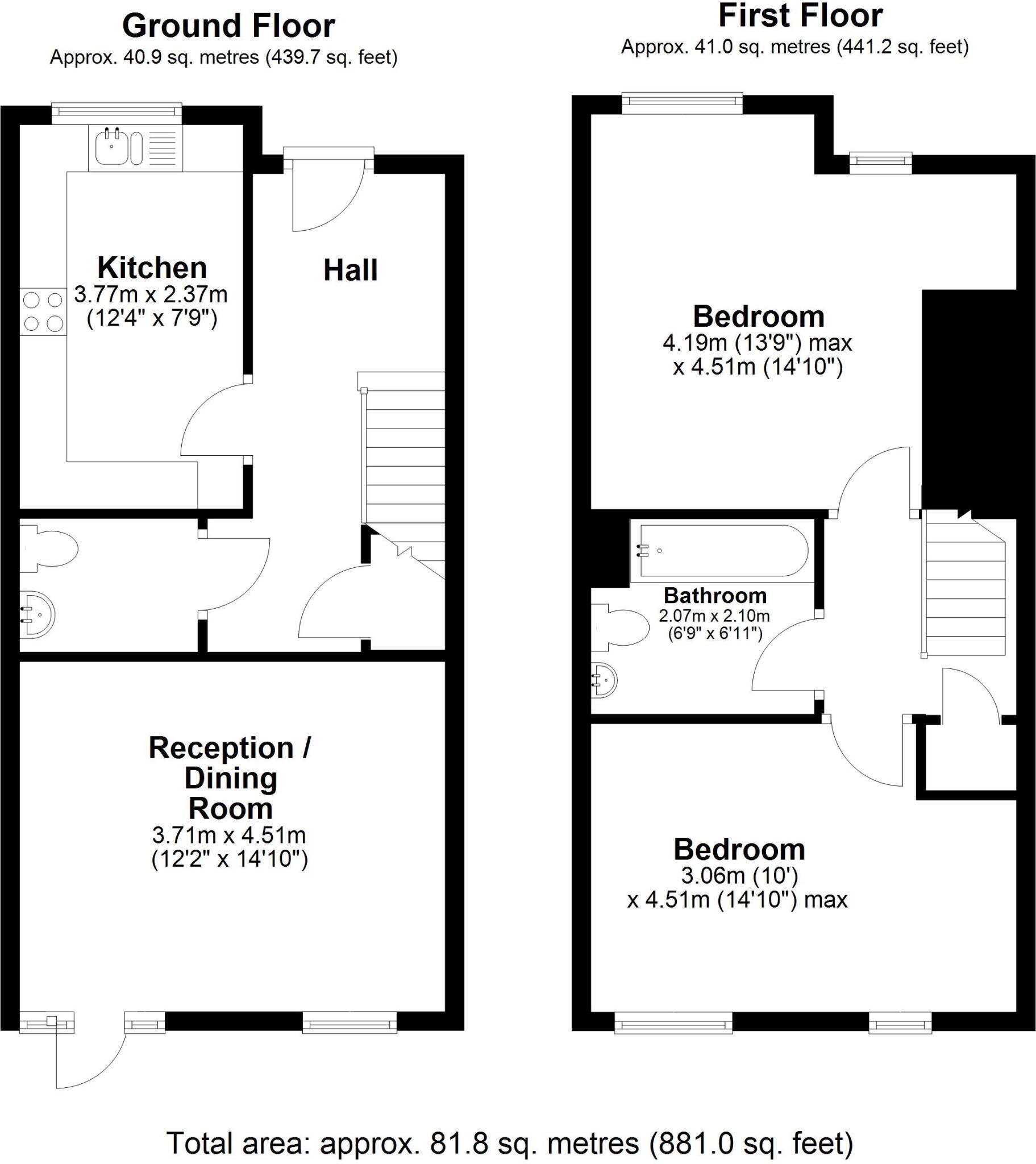 Bedstone Road, Basingstoke, Hampshire floorplan