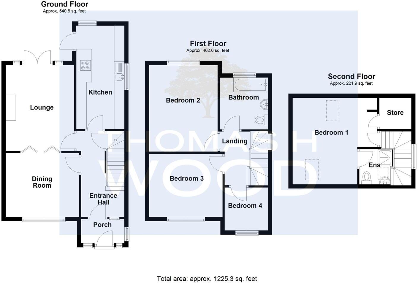 Heol Coed Cae, Whitchurch, CARDIFF floorplan