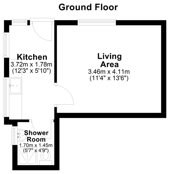 Bradley Cross, Cheddar, BS27 floorplan