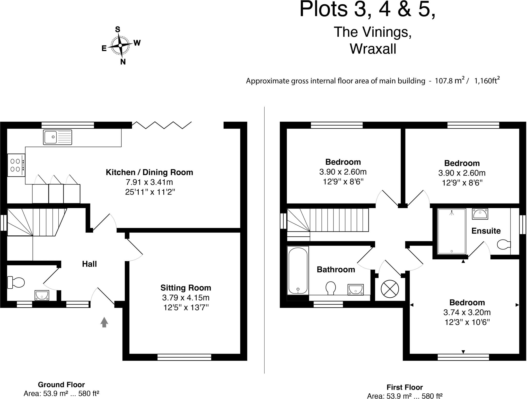 Large 3-Bedroom home within easy reach of amenities in Ditcheat  floorplan