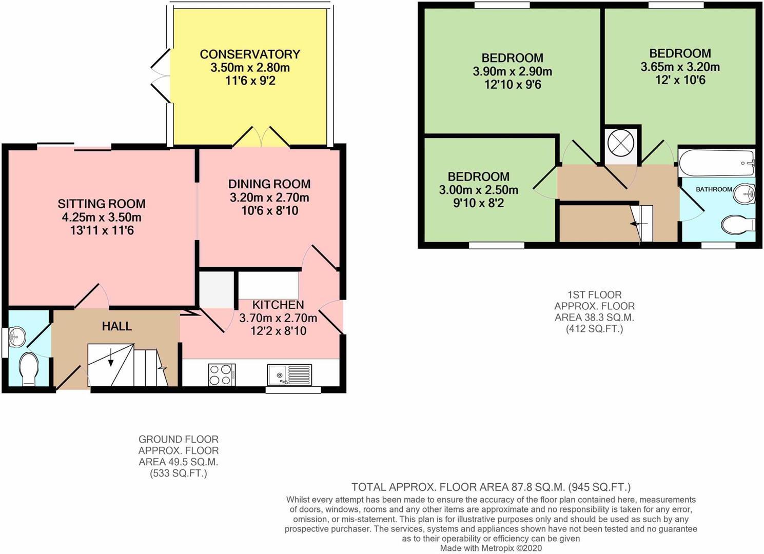 Spencer Way, Stowmarket floorplan