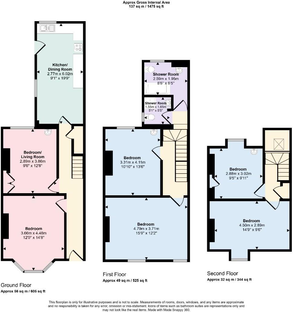 Agnes Road, Northampton floorplan
