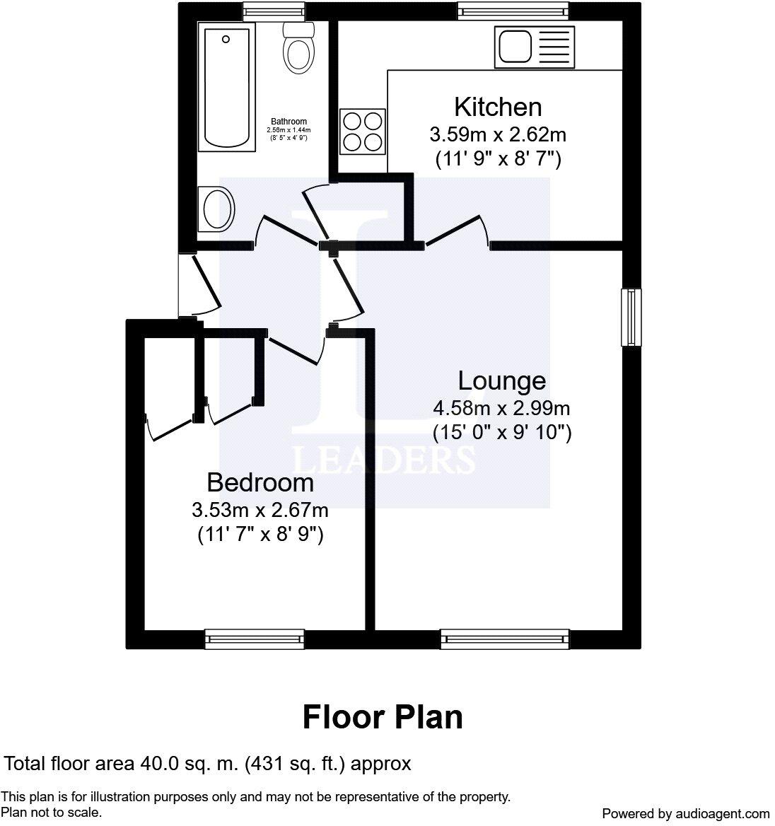 Carvel Way, Littlehampton, West Sussex, BN17 floorplan
