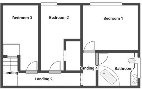 Cote Close (off Dam Hill), Shelley, Huddersfield, HD8 floorplan
