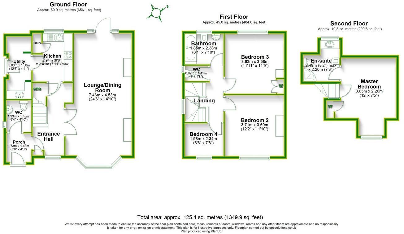 Common Lane, Beer, Devon, EX12 floorplan