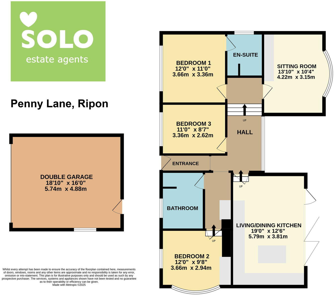 Penny Lane, Ripon, HG4 1HG floorplan
