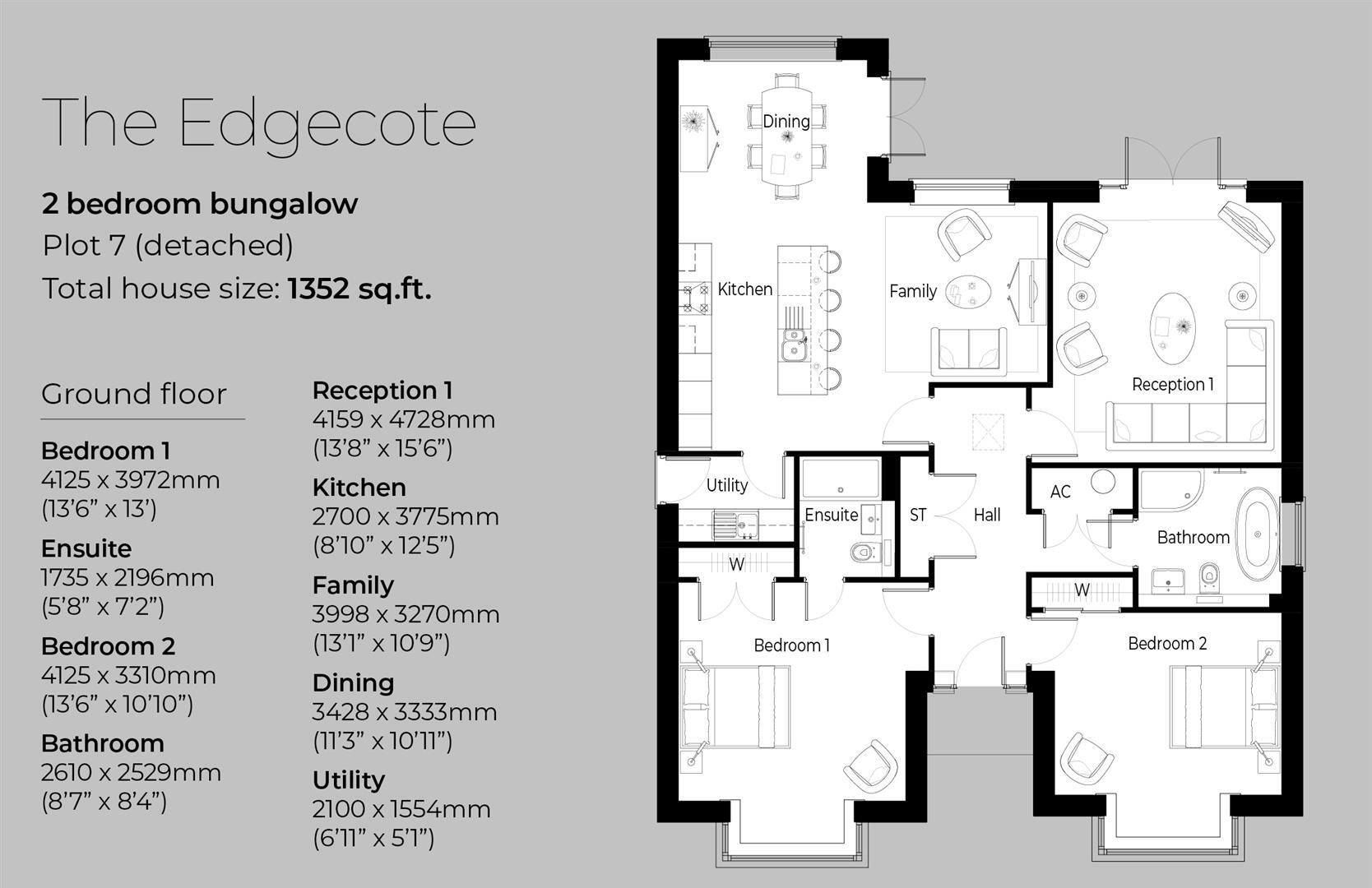 Plot 7, The Edgcote, Maypole Place, Evesham floorplan