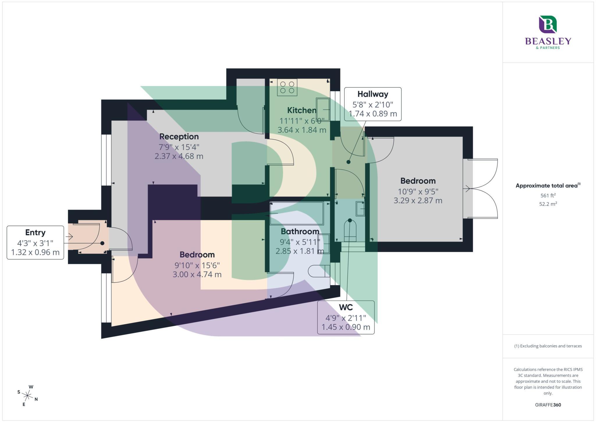 Bedford Road, Aspley Guise floorplan