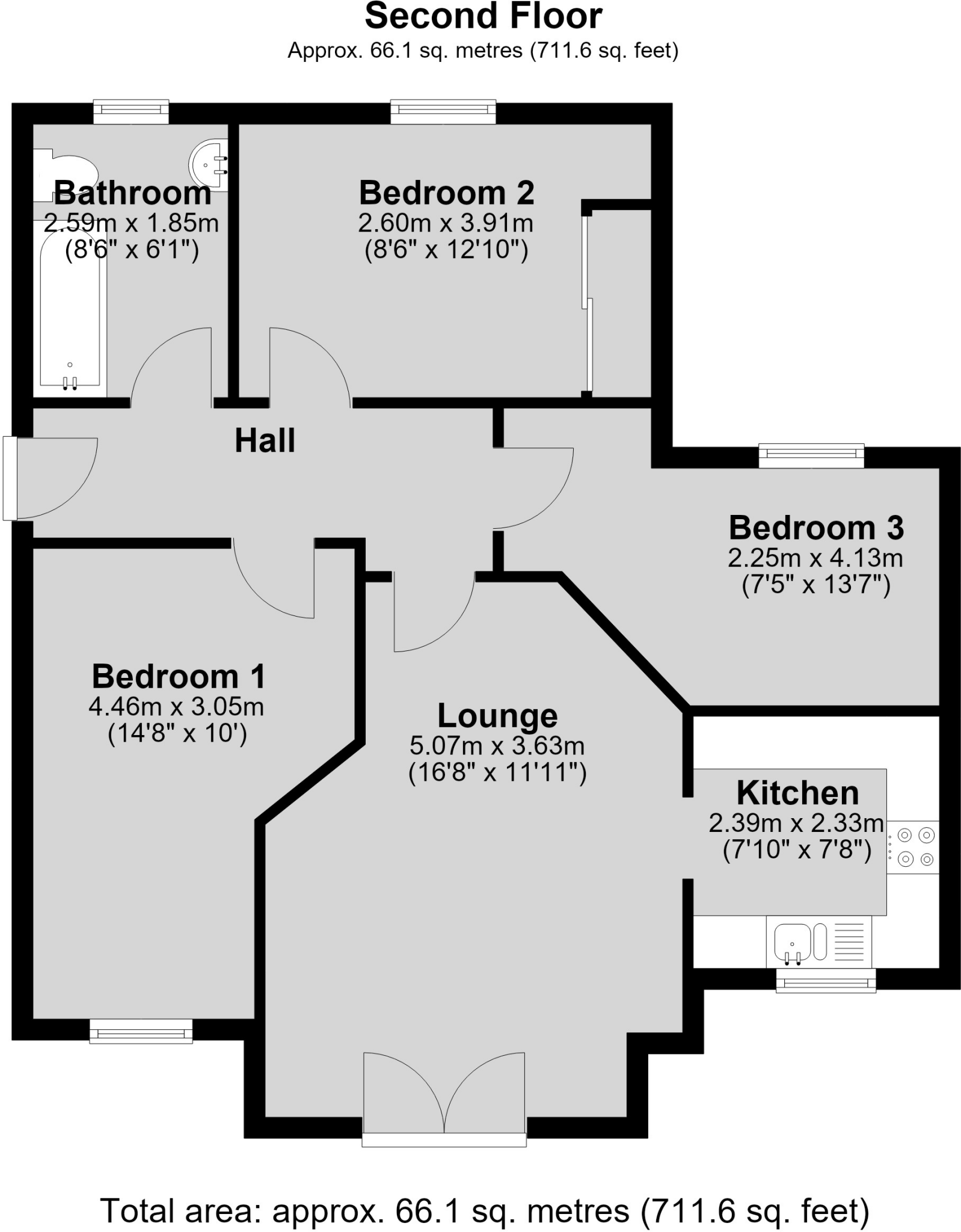 Lincoln Road, North Hykeham floorplan