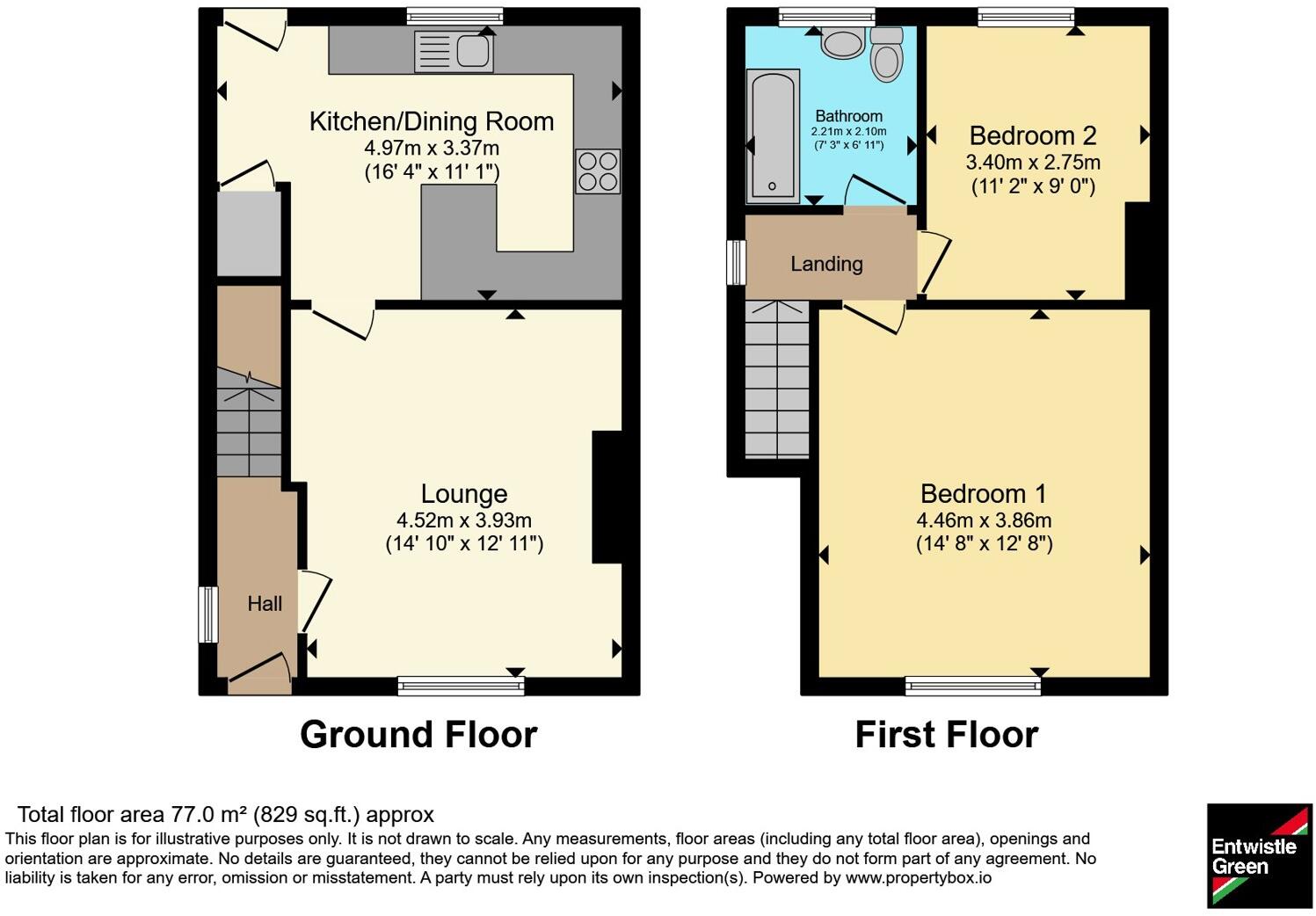 Lichfield Avenue, Bolton, Greater Manchester, BL2 floorplan