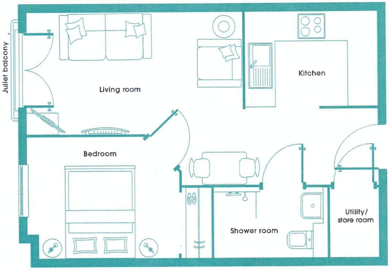 The Folds , Romiley floorplan
