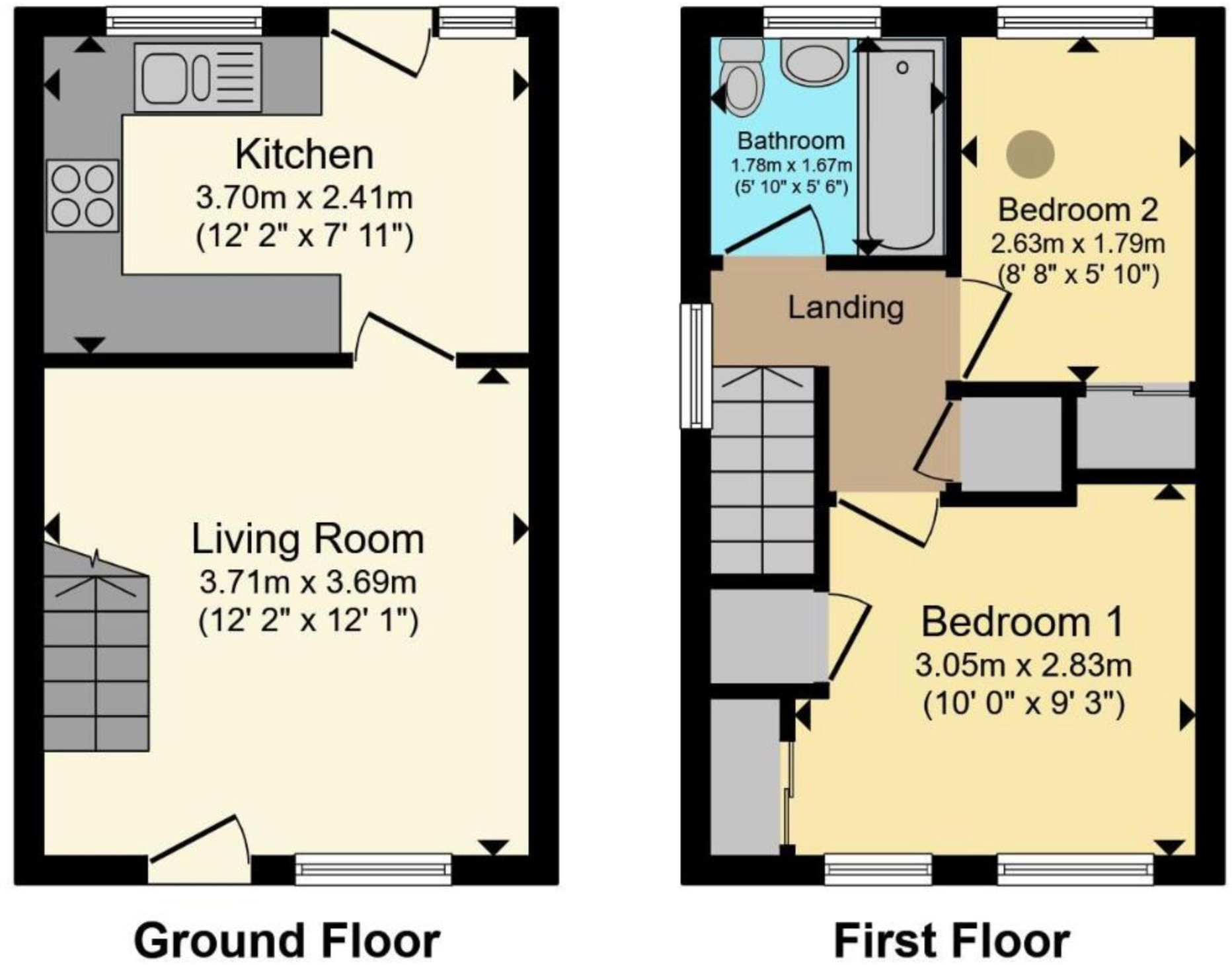 Mountbatten Close, Stretton, DE13 floorplan
