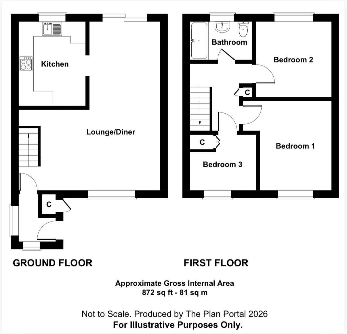 A Stylish Modern Home Offering Excellent Value For Money & Close To Amenities floorplan