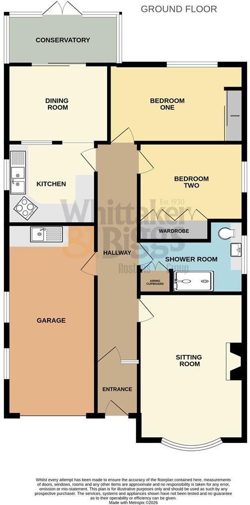 Sytch Road, Brown Edge, ST6 8QX floorplan
