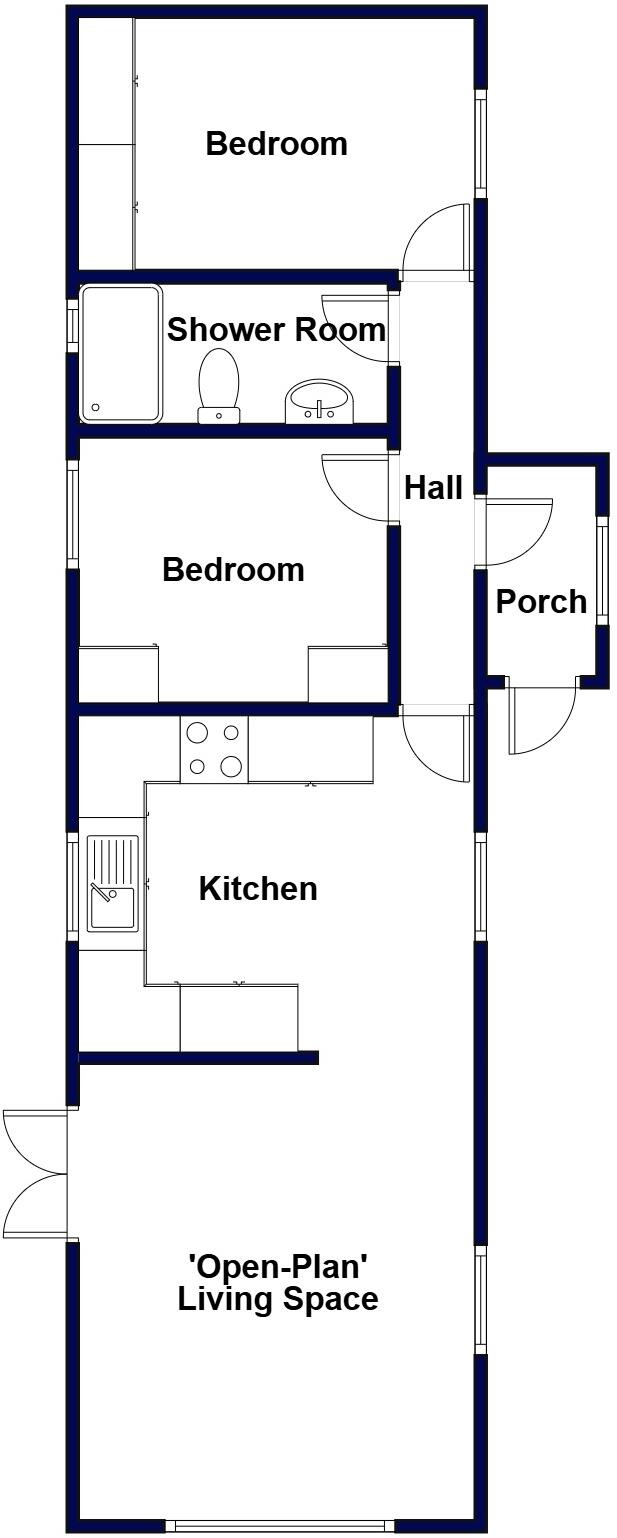 North Drive, Dorset Hills, St Leonards, Ringwood, Hants floorplan