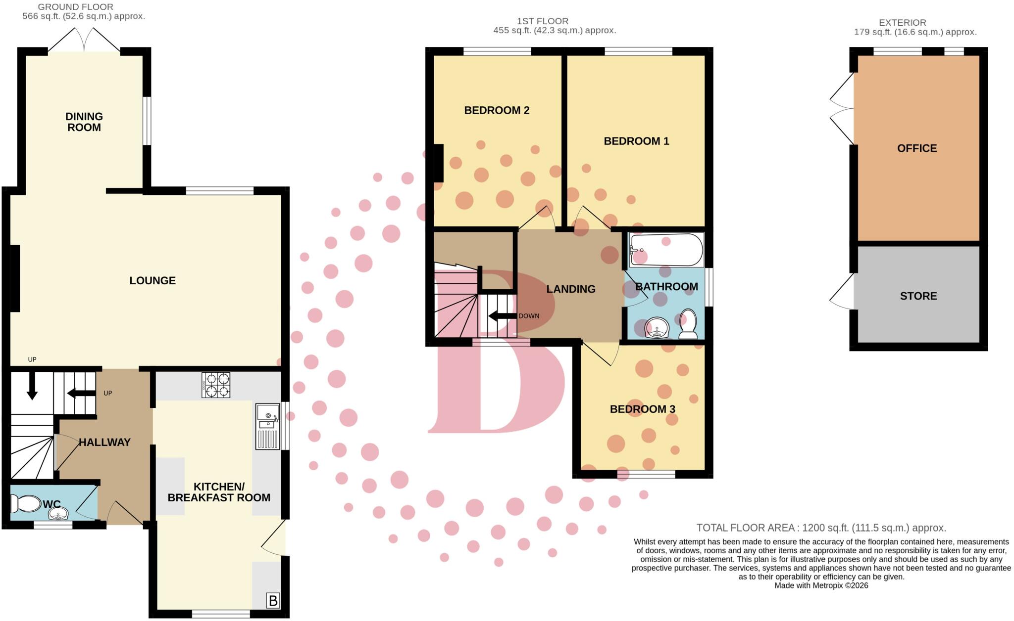 Grovelands Avenue, Hitchin floorplan