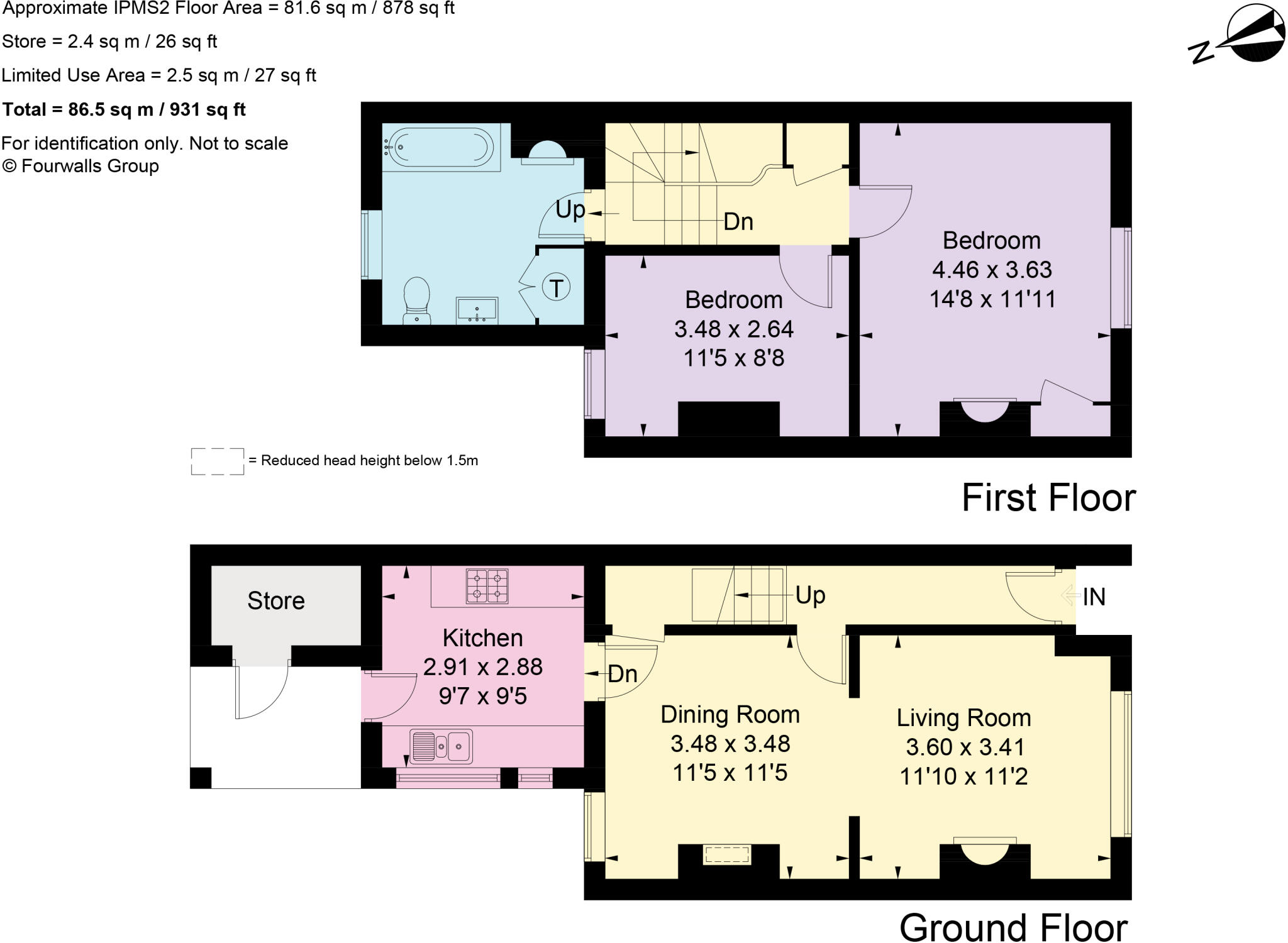 Station Cottages, Christs Hospital, Horsham, West Sussex, RH13 floorplan
