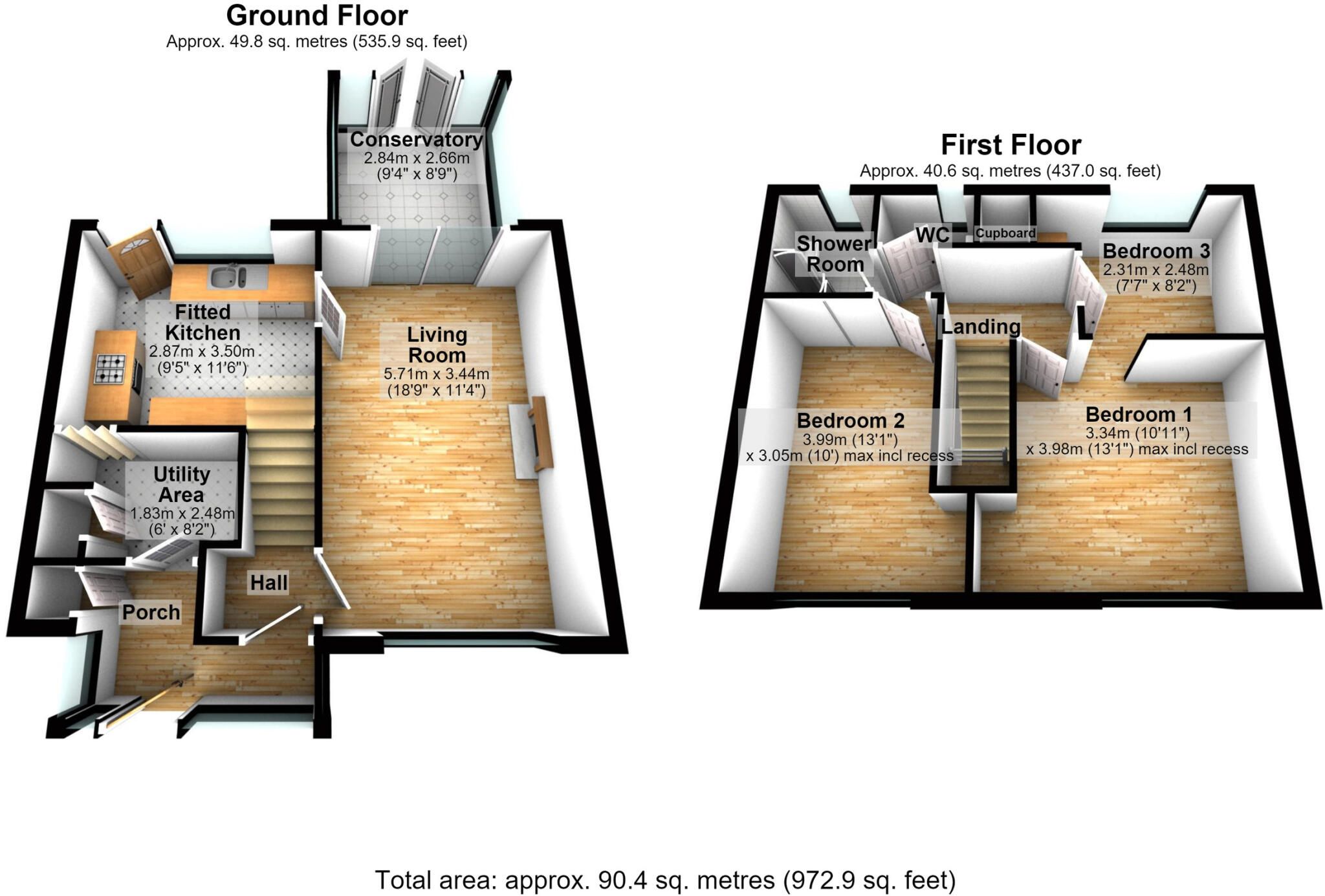 Birtles Close, Cheadle, Greater Manchester floorplan