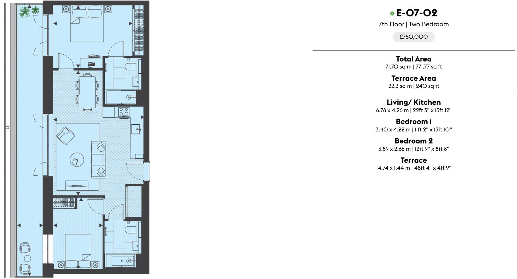 Brent Cross Town, NW2 floorplan