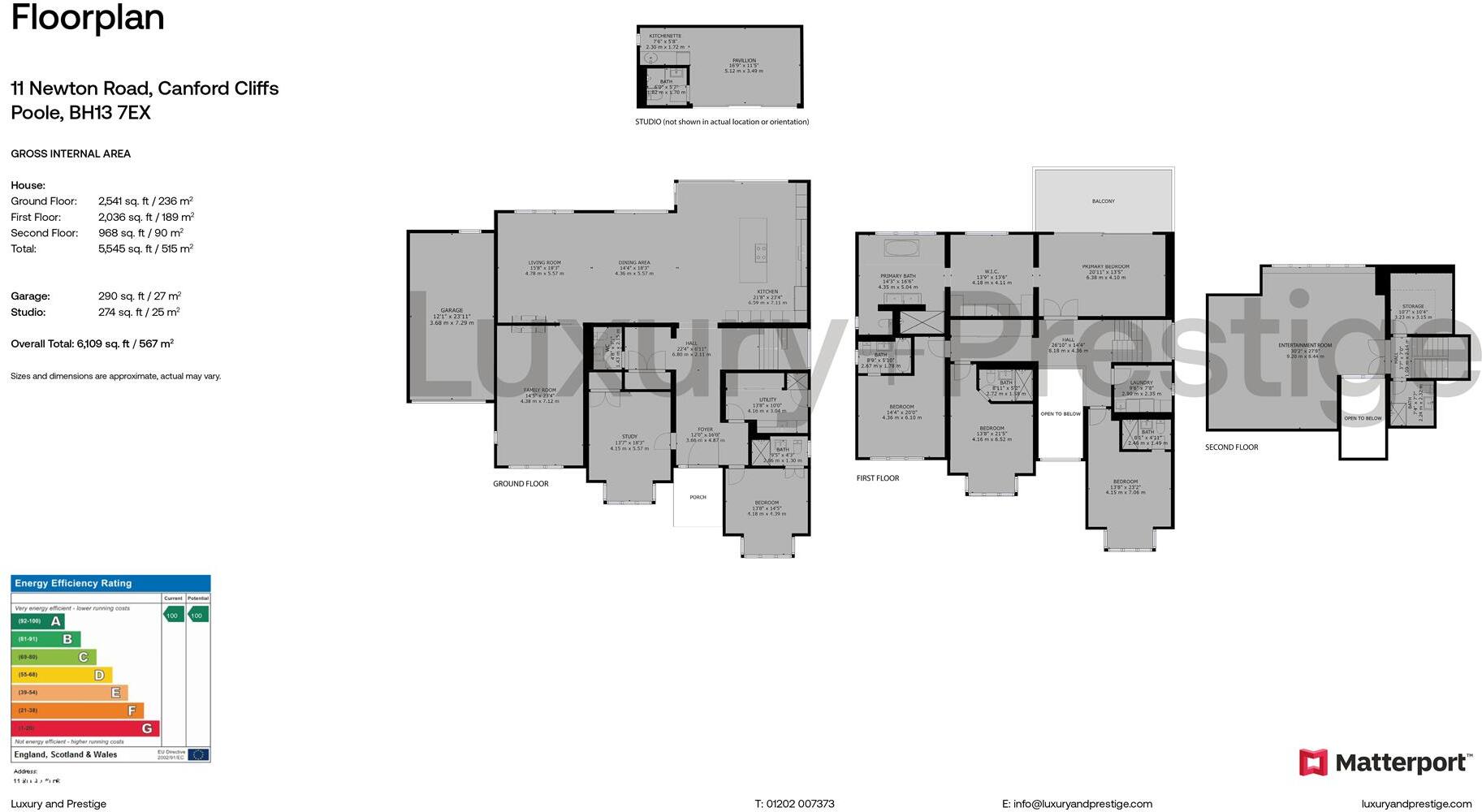 Newton Road, Canford Cliffs floorplan