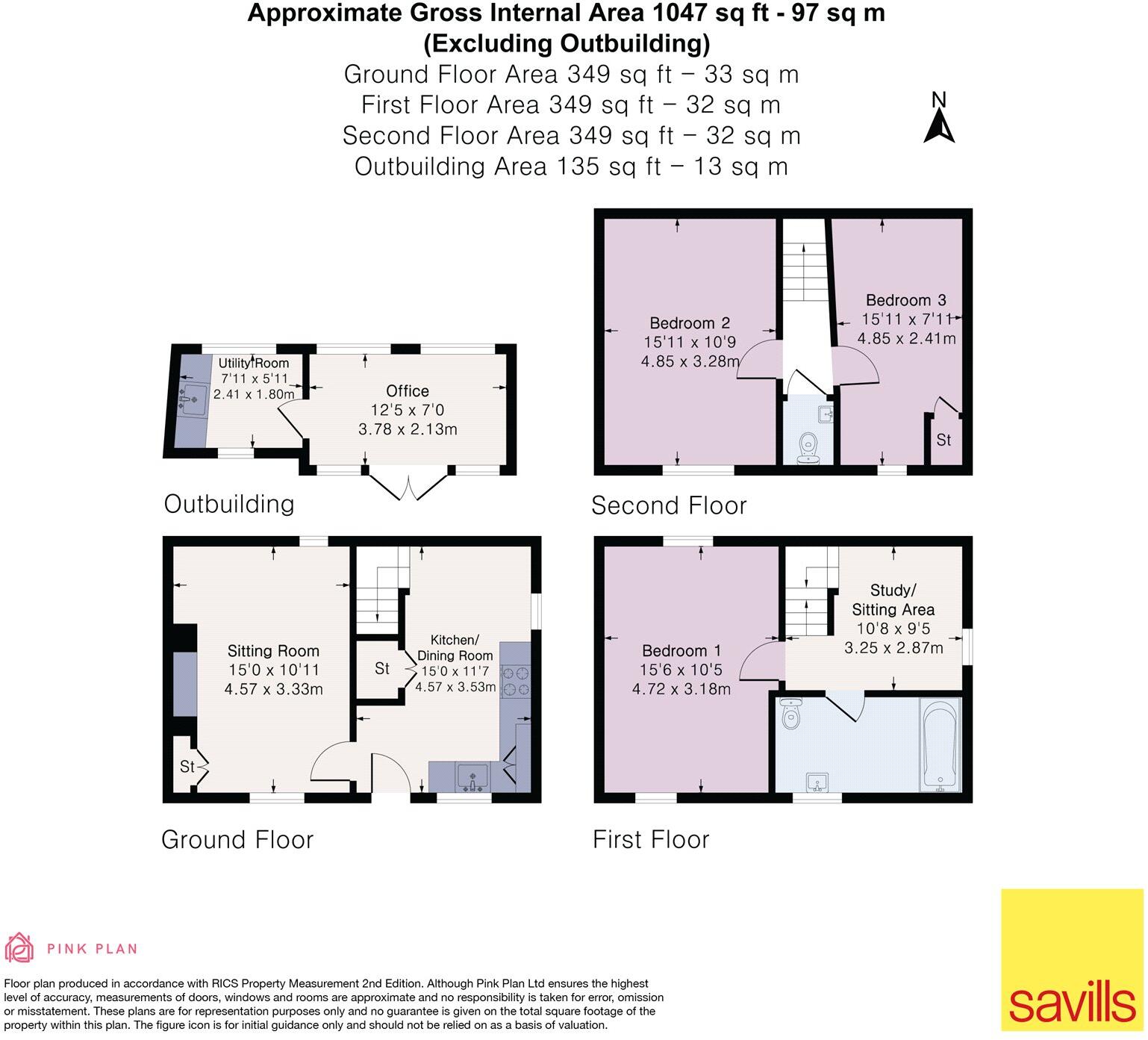Moreton Road, Eydon, Daventry, Northamptonshire, NN11 floorplan