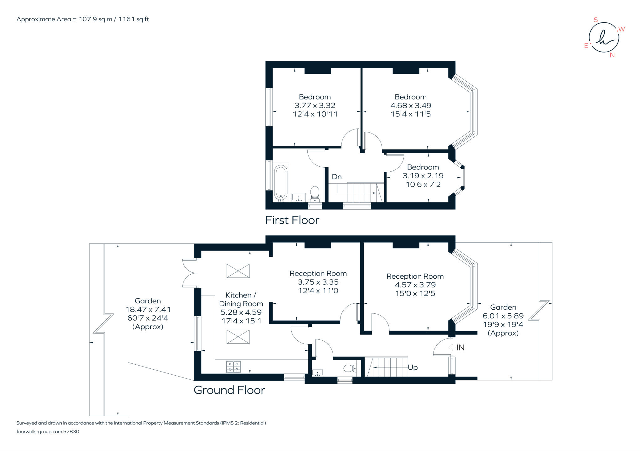 Ballogie Avenue London NW10 floorplan