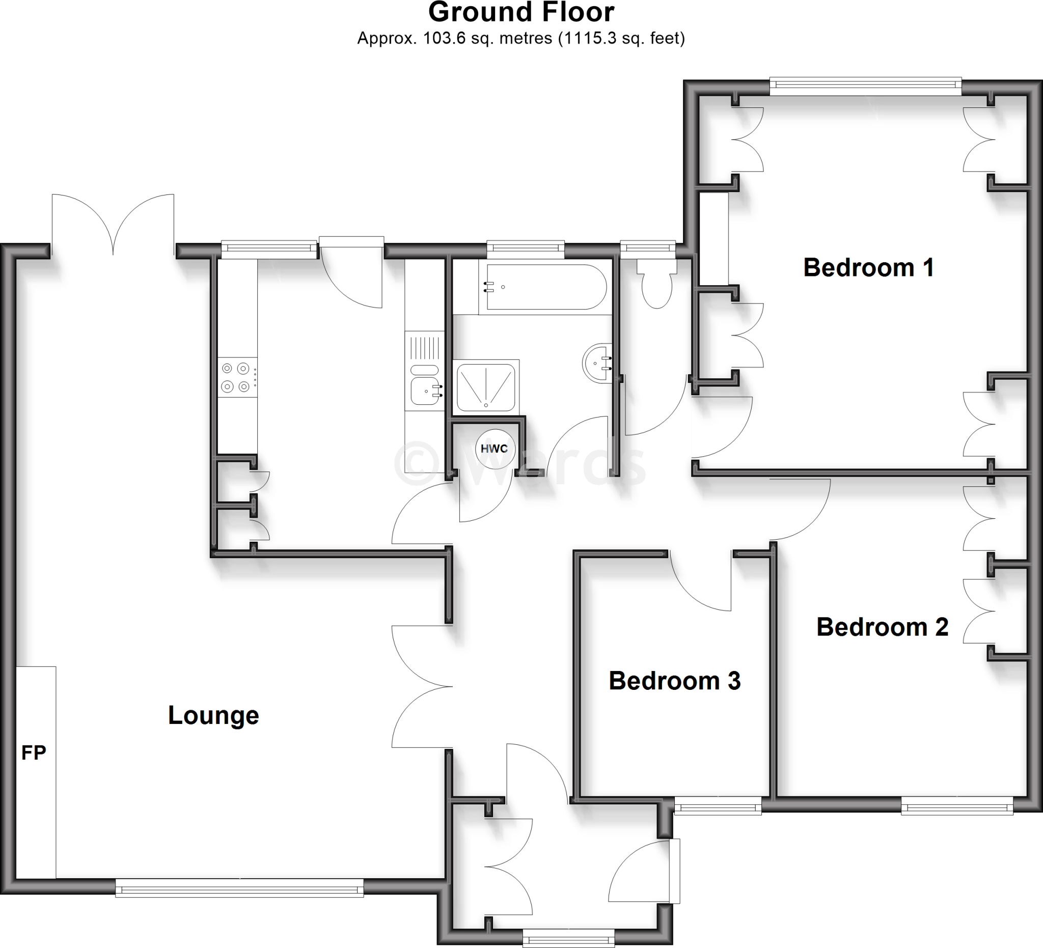 Hiller Close, Broadstairs, Kent floorplan
