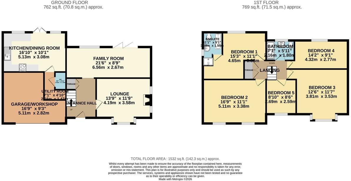 Mulberry Road, Rugby, CV22 floorplan