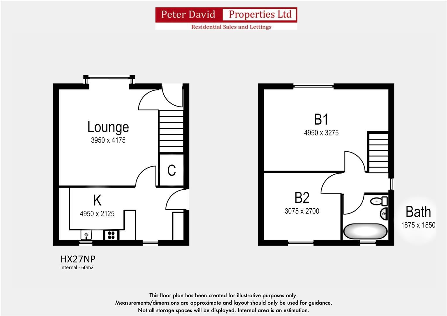 Park Drive, Rochdale Road floorplan