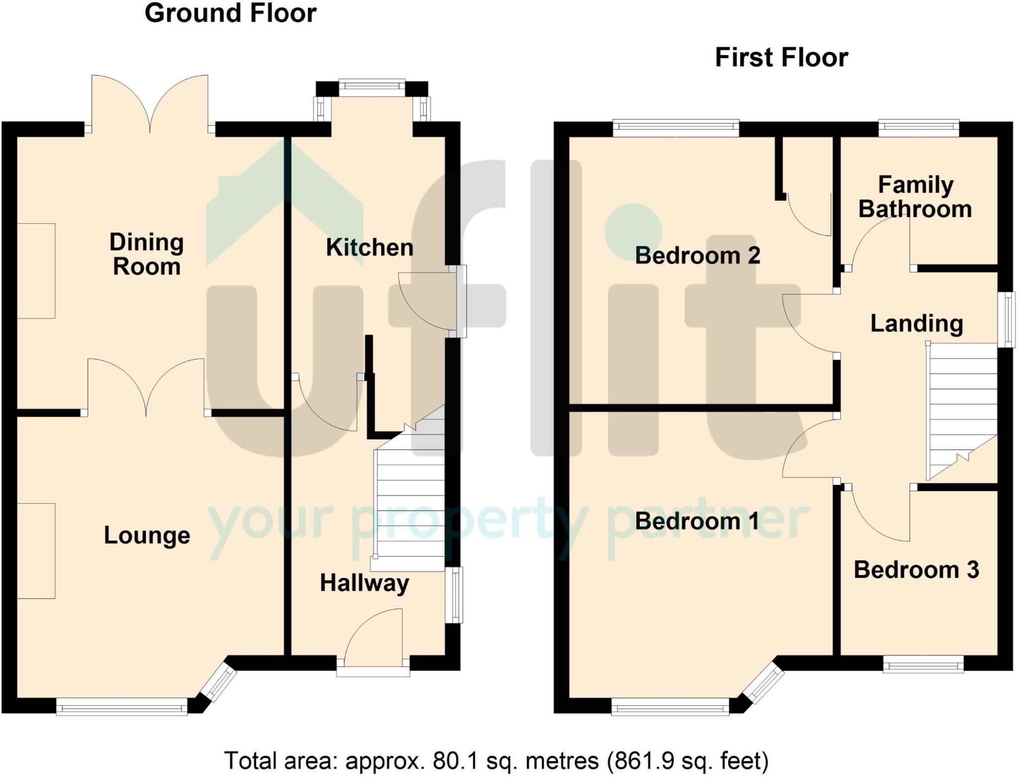 Bonet Lane, Brinsworth, Rotherham floorplan