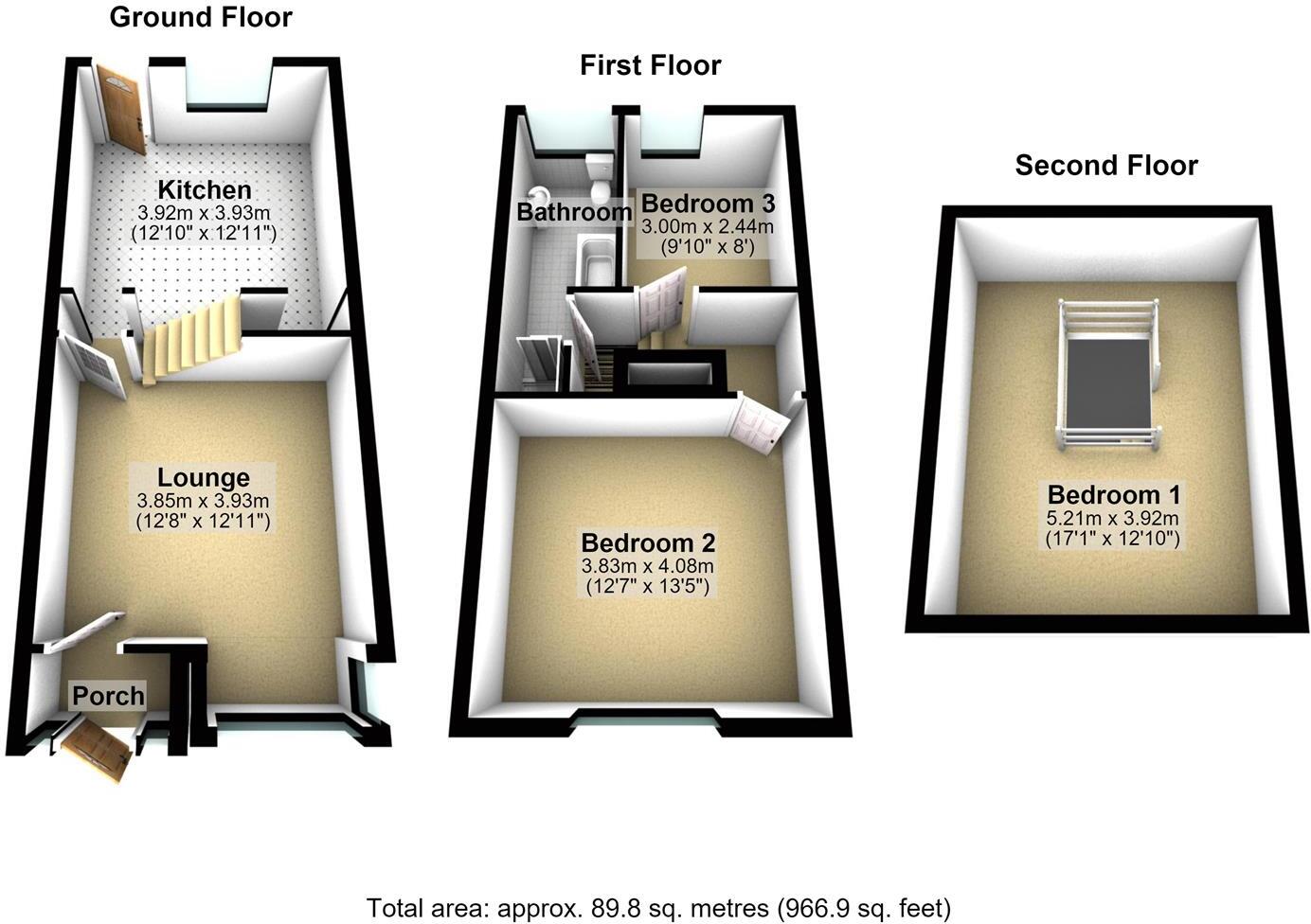 Beech Grove Avenue, Garforth, Leeds floorplan