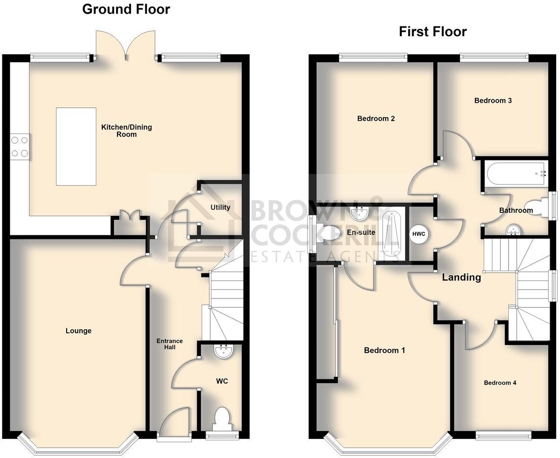 Clifton View Close, Houlton, Rugby, CV23 floorplan