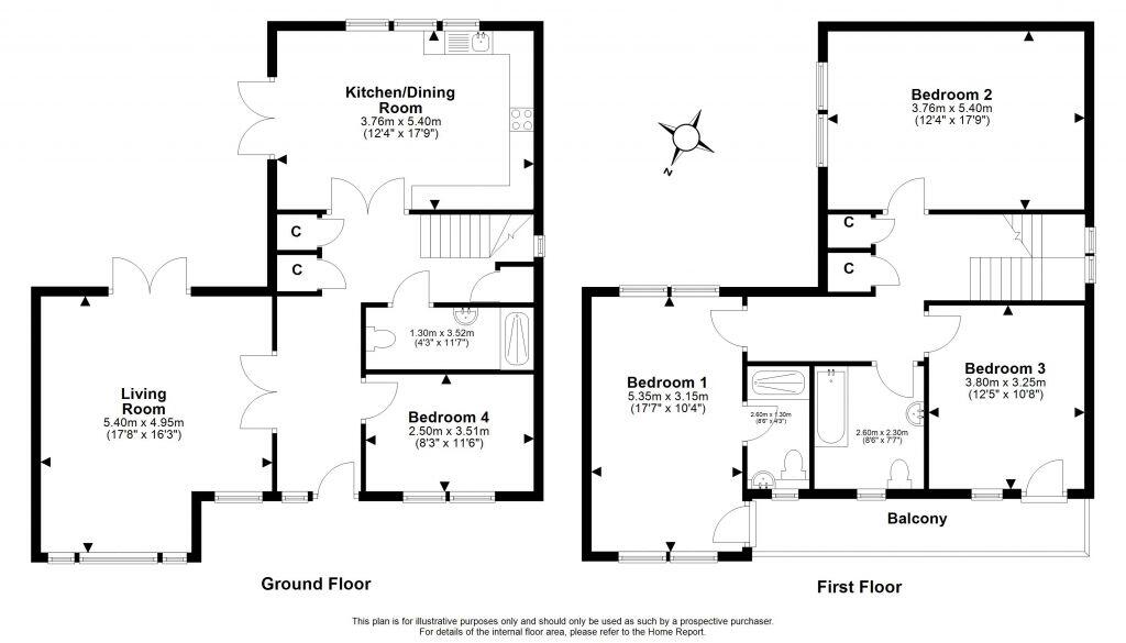 1 Park View, Tranent Mains Road, Tranent, EH33 1EW floorplan
