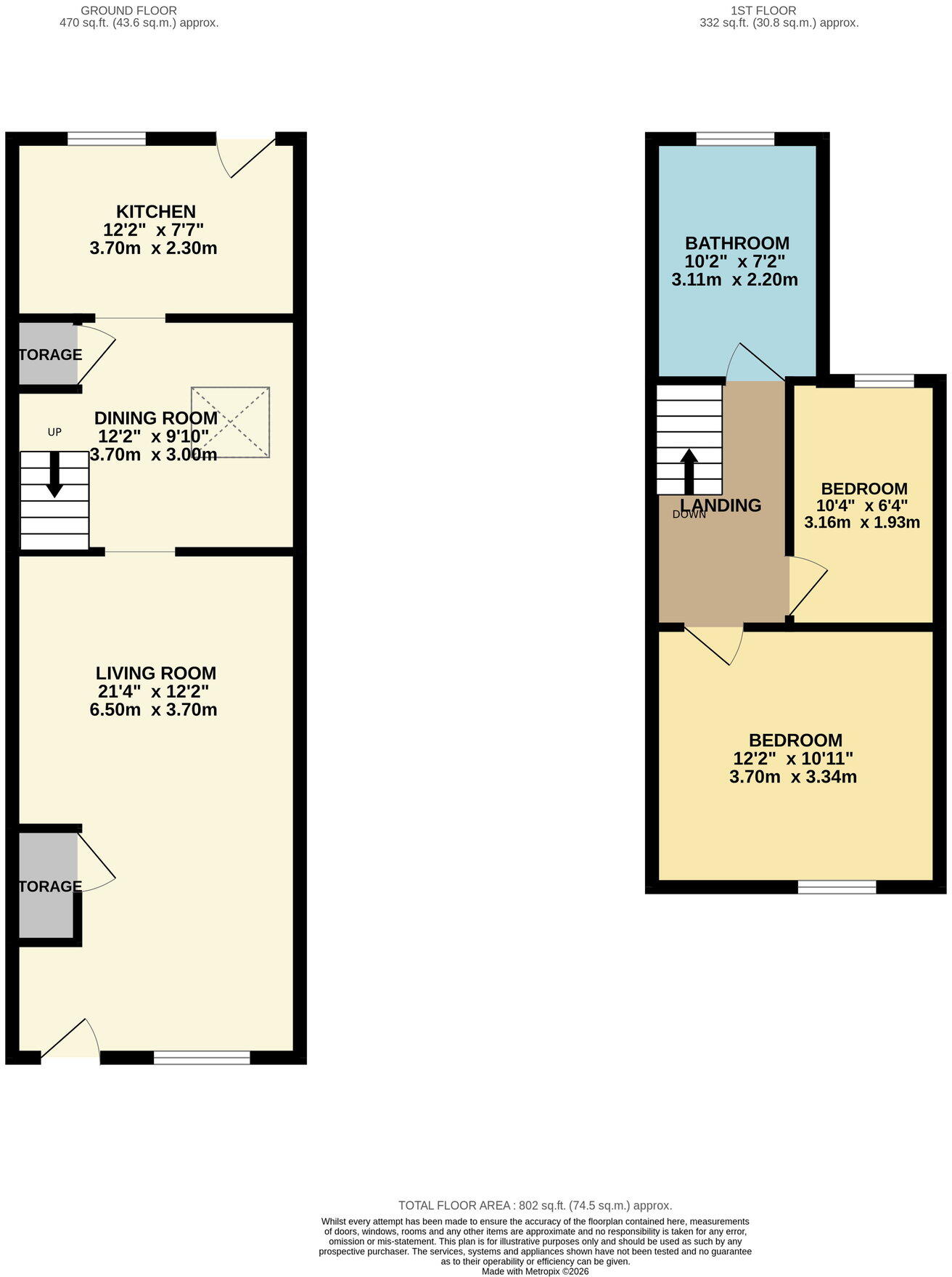 Webster Street, Bungay, NR35 1DX floorplan