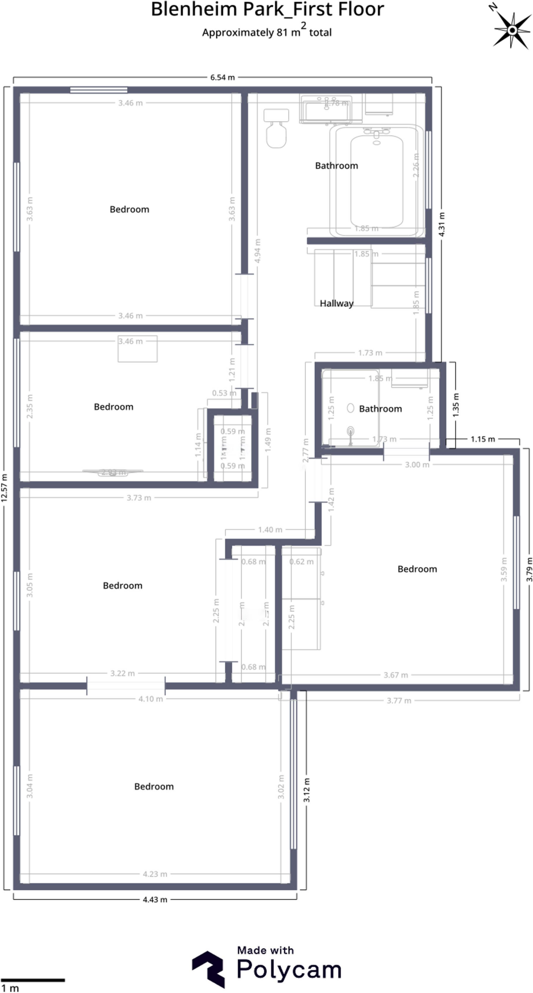 Blenheim Park Road, South Croydon, CR2 floorplan
