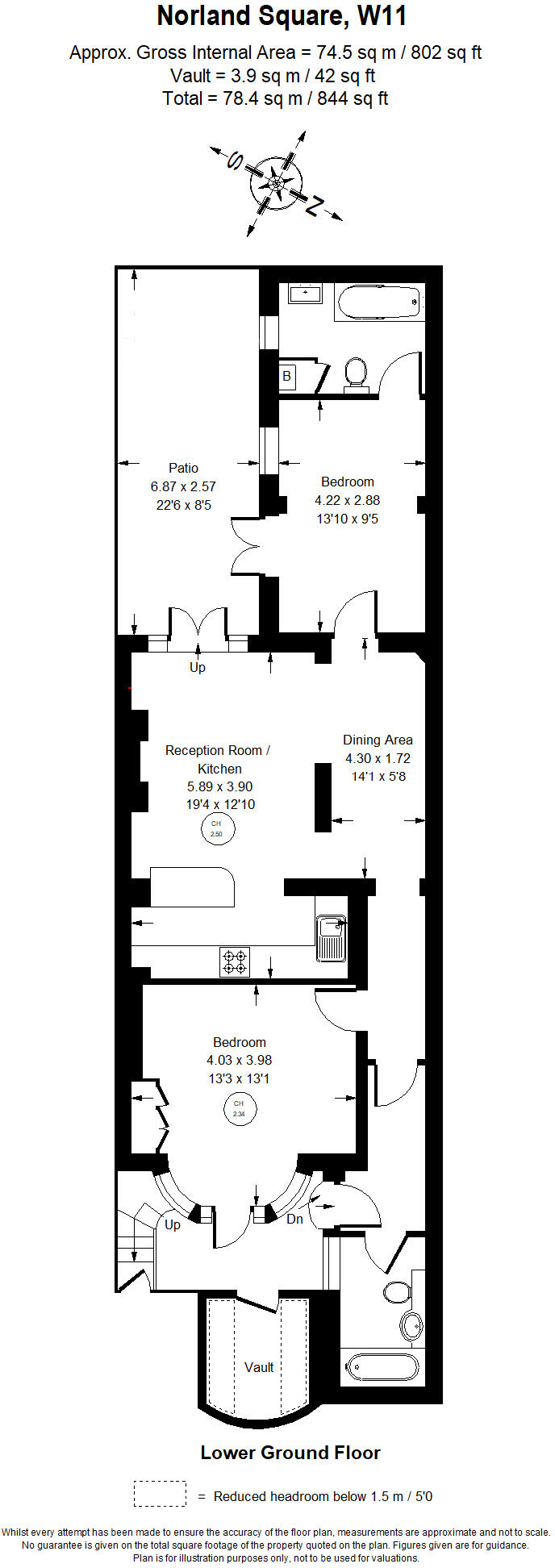 Norland Square, London, W11 floorplan