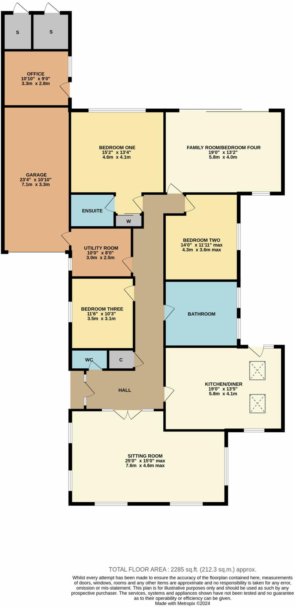 Landcroft Lane, Sutton Bonington floorplan