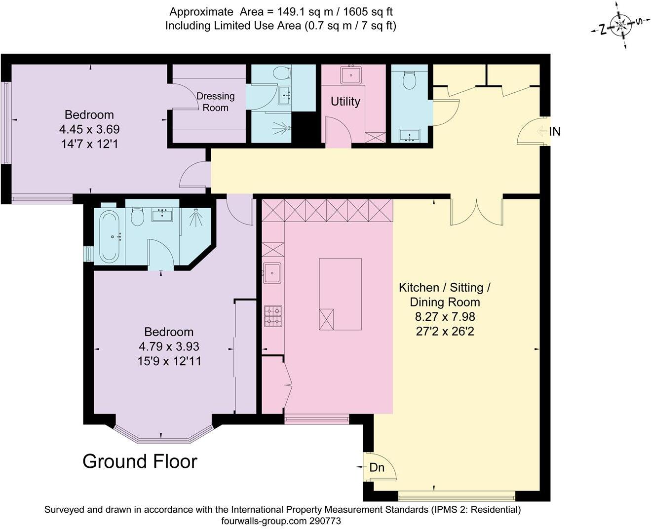 Waterhouse Lane, Kingswood, Surrey floorplan