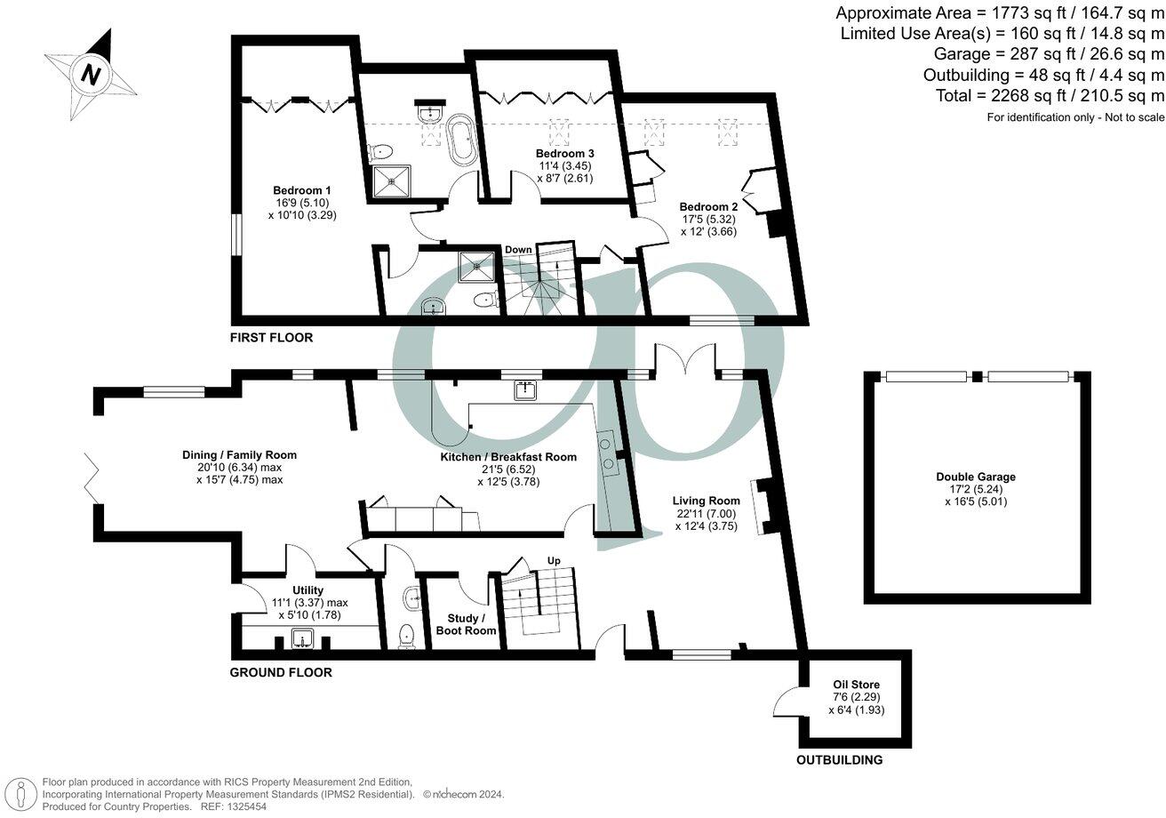 Park Farm Barns, Hockliffe Road, Tebworth, LU7 floorplan