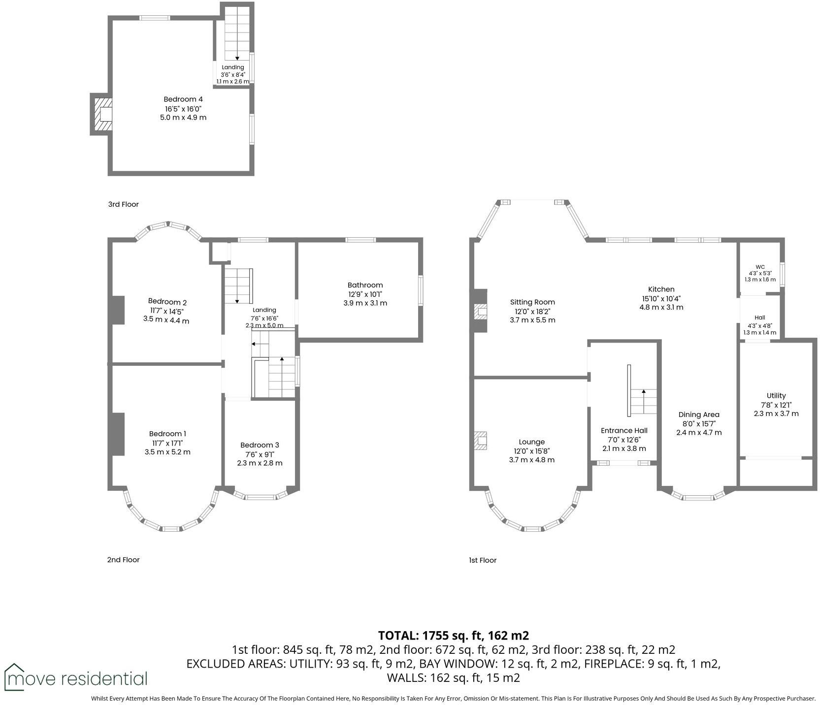 Wyndale Close, Liverpool, L18 floorplan