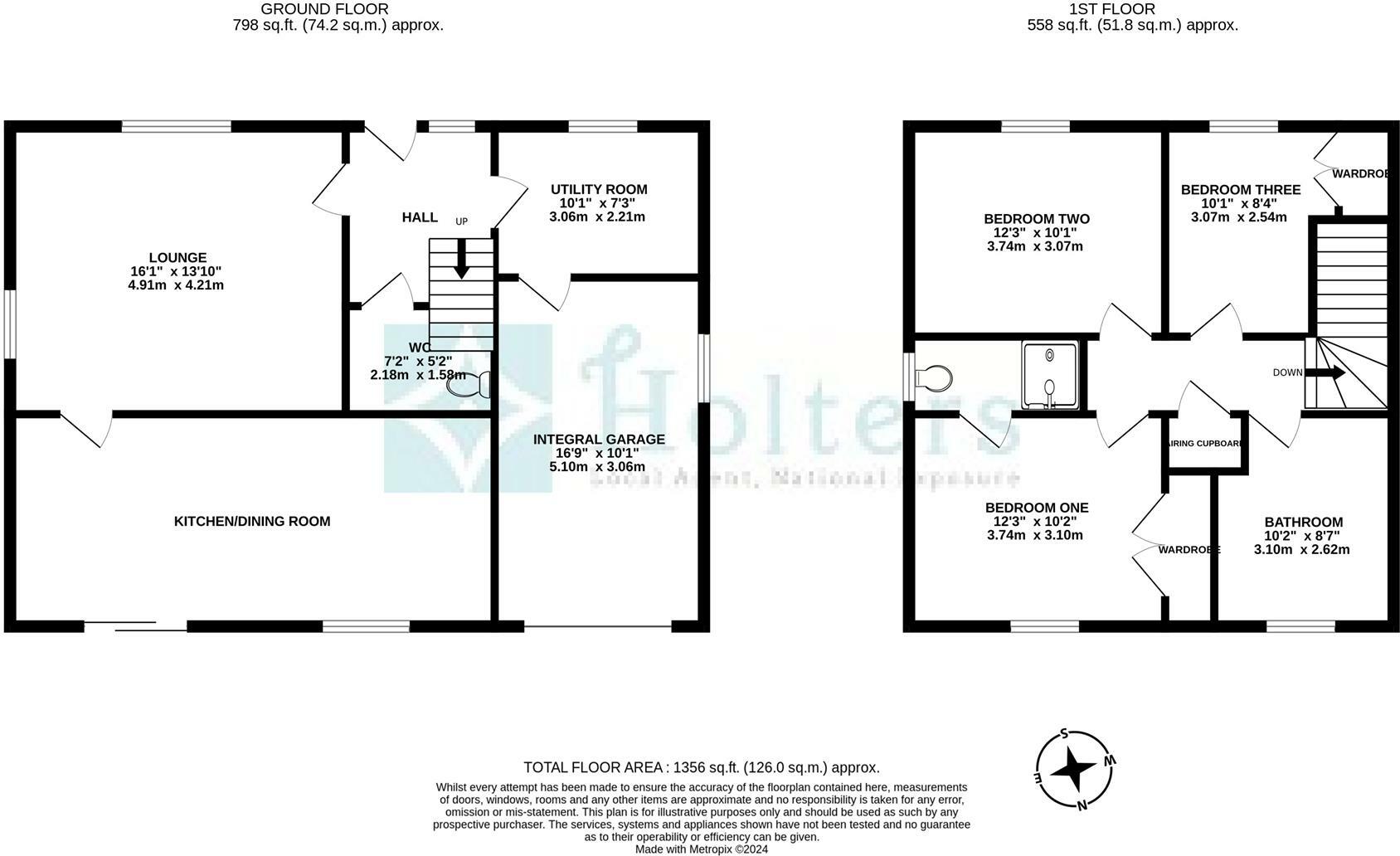 Cilmery, Builth Wells floorplan