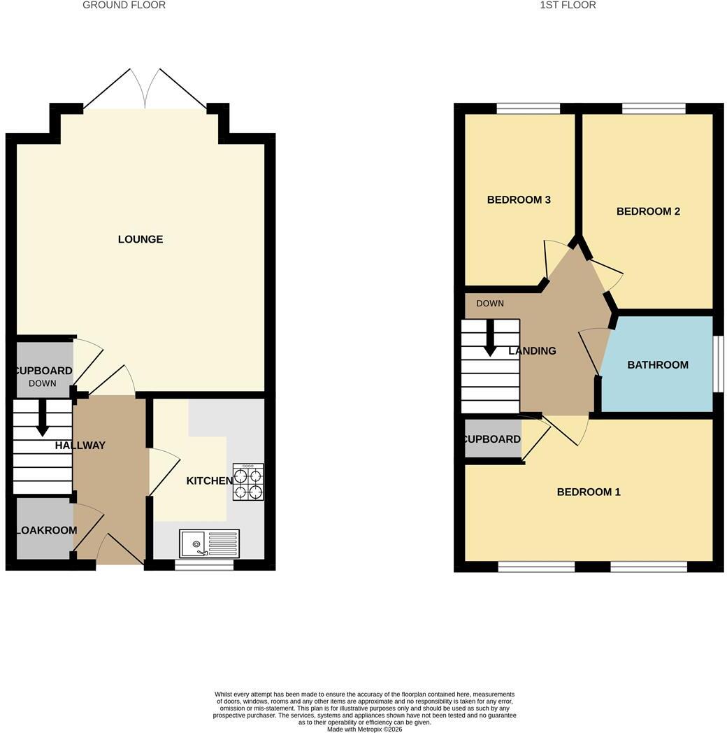 Godric Road, Newport floorplan