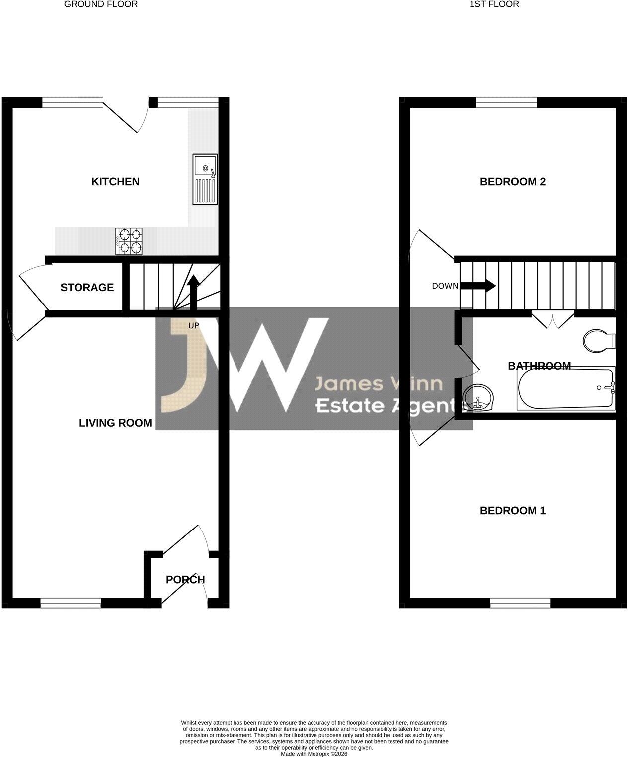 Kings Meadow, Sowerby, Thirsk, North Yorkshire, YO7 floorplan