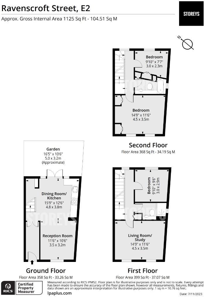 Ravenscroft Street, Shoreditch, London, E2 floorplan