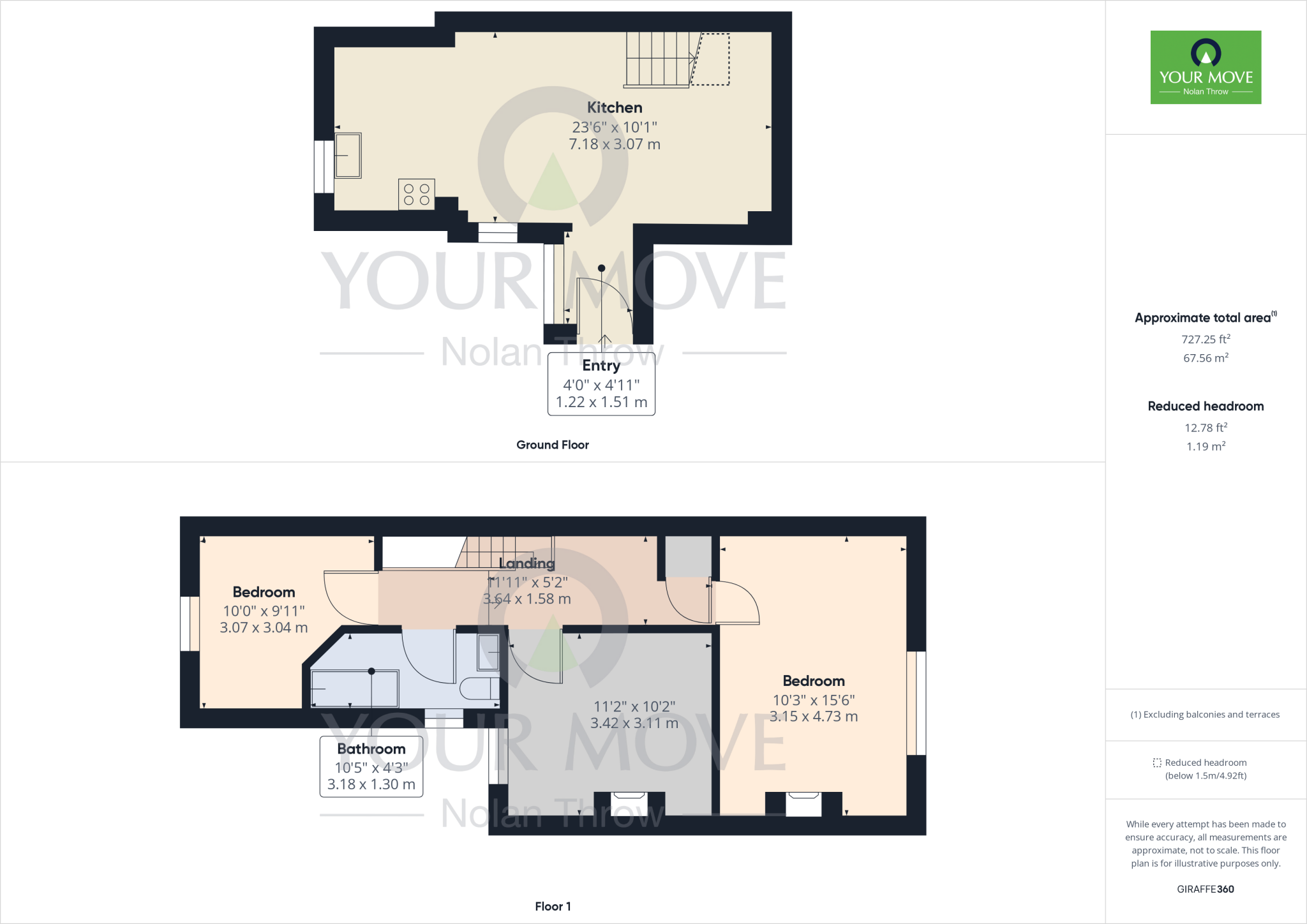 Collingwood Road, Abington, Northampton, Northamptonshire, NN1 floorplan