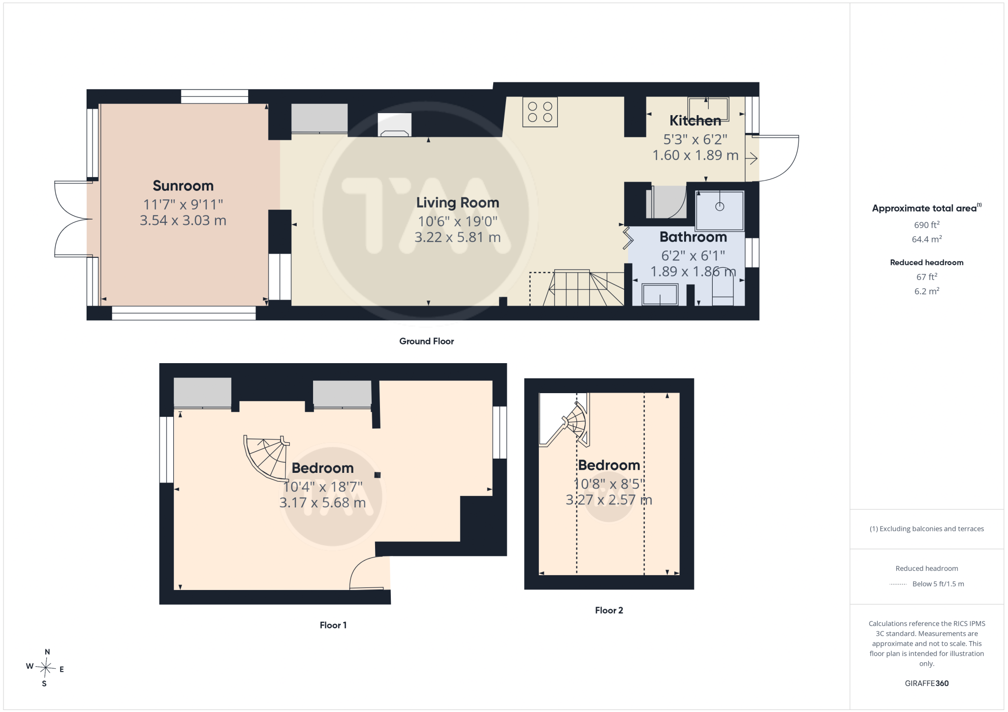 Prospect Row, St. Neots, Cambridgeshire, PE19 floorplan