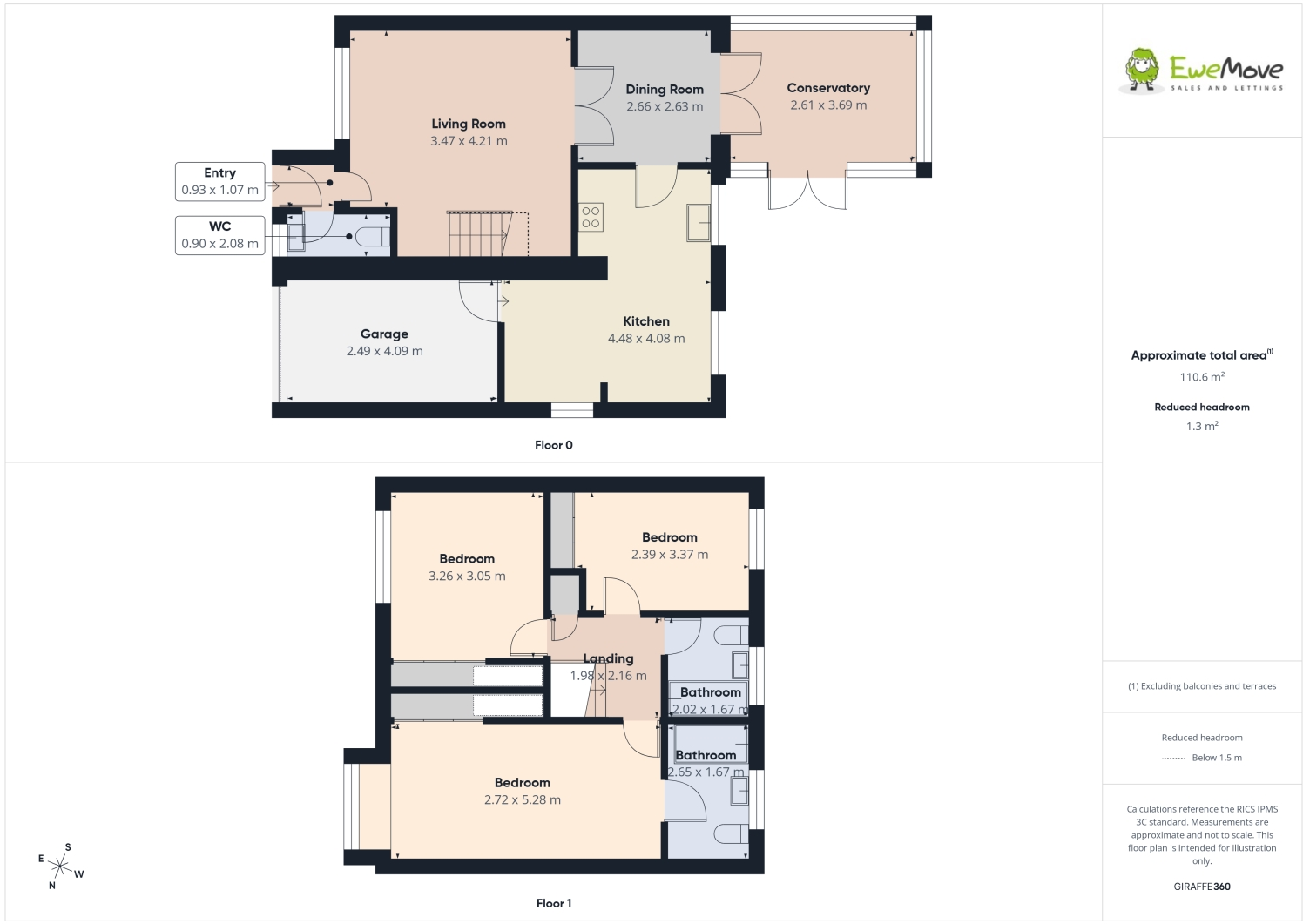 Sparrowfield Close, Carrbrook, Stalybridge, SK15 3NN floorplan