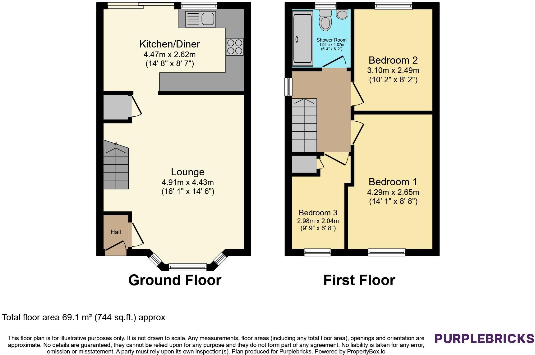 Alma Close, Liverpool, L10 floorplan