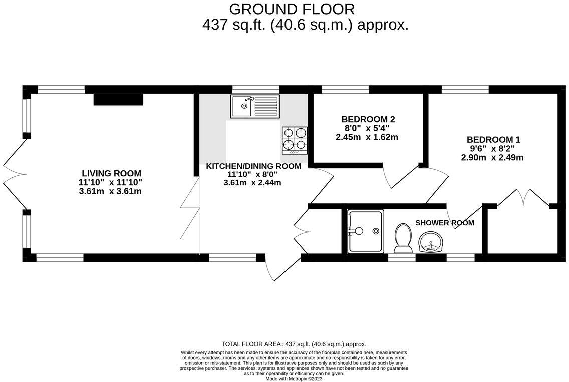High Close Holiday Home Park , Bassenthwaite, CA12 floorplan